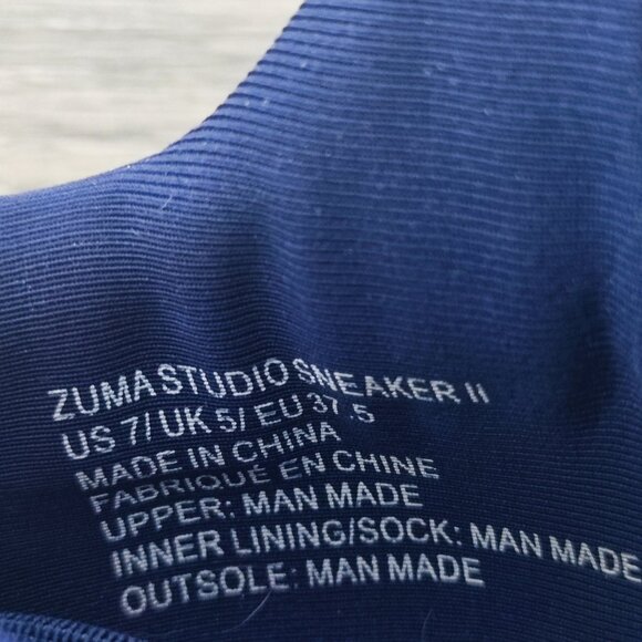 Fabletics Zuma Studio Sneaker II size 7 Athletic Lightweight Running Slip on - Picture 8 of 12